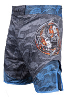 OKAMI FightShorts kois - black